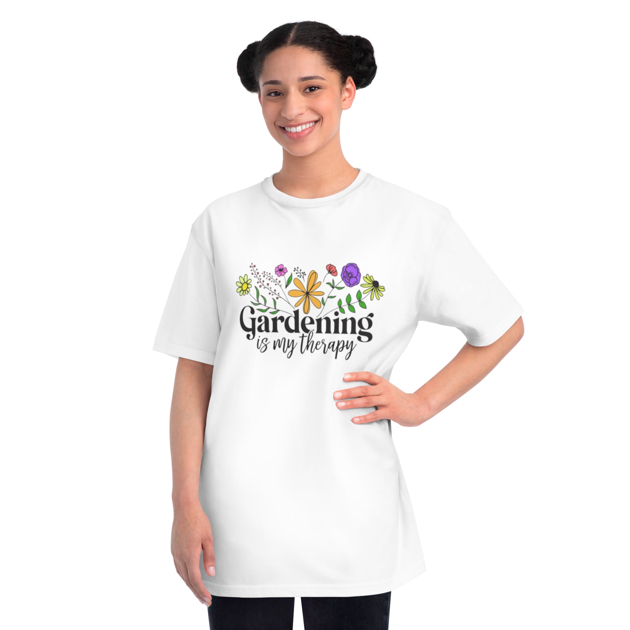 Gardening is My Therapy - Organic T-Shirt