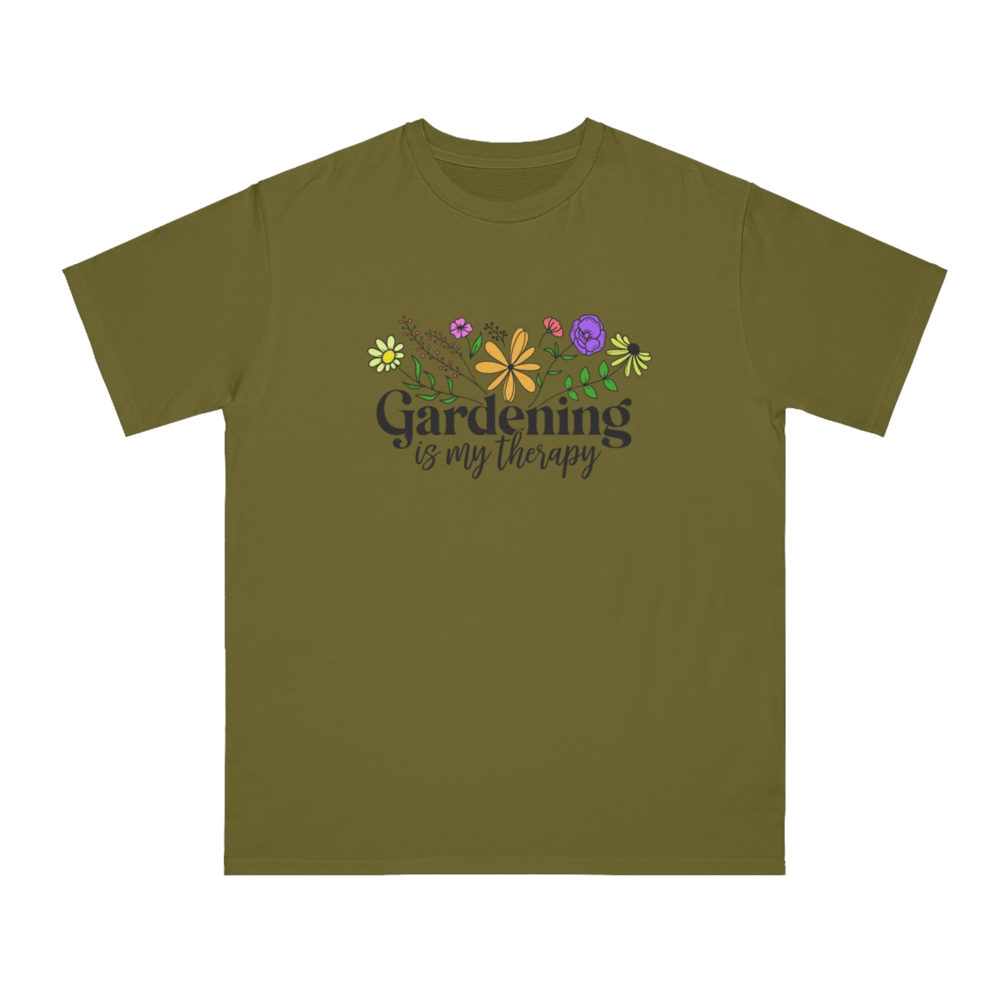 Gardening is My Therapy - Organic T-Shirt