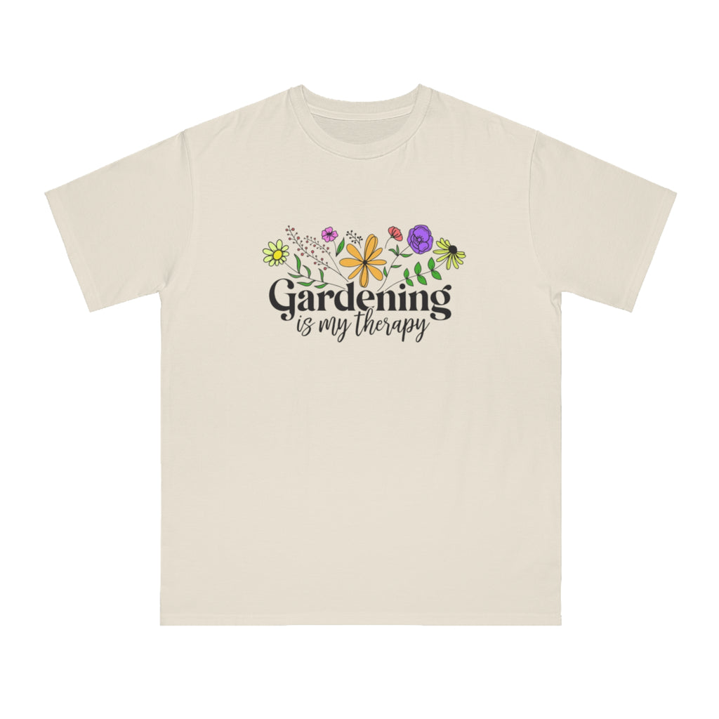 Gardening is My Therapy - Organic T-Shirt