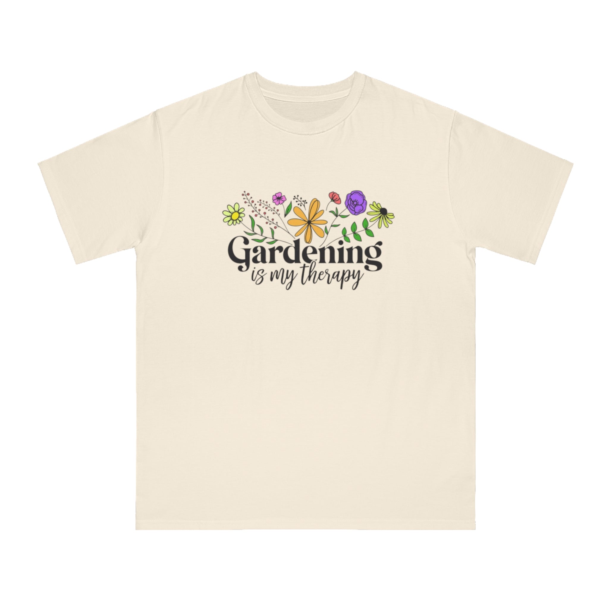 Gardening is My Therapy - Organic T-Shirt