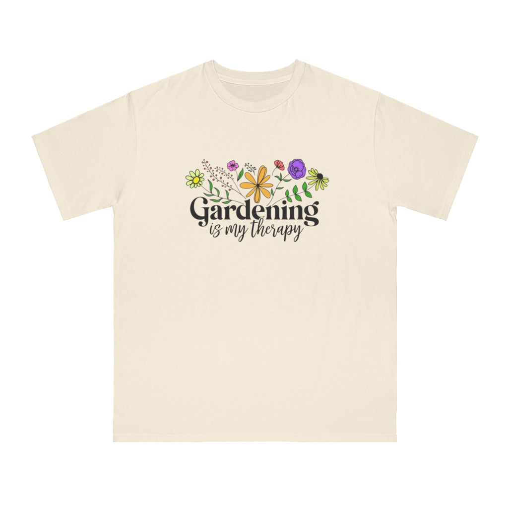 Gardening is My Therapy - Organic T-Shirt