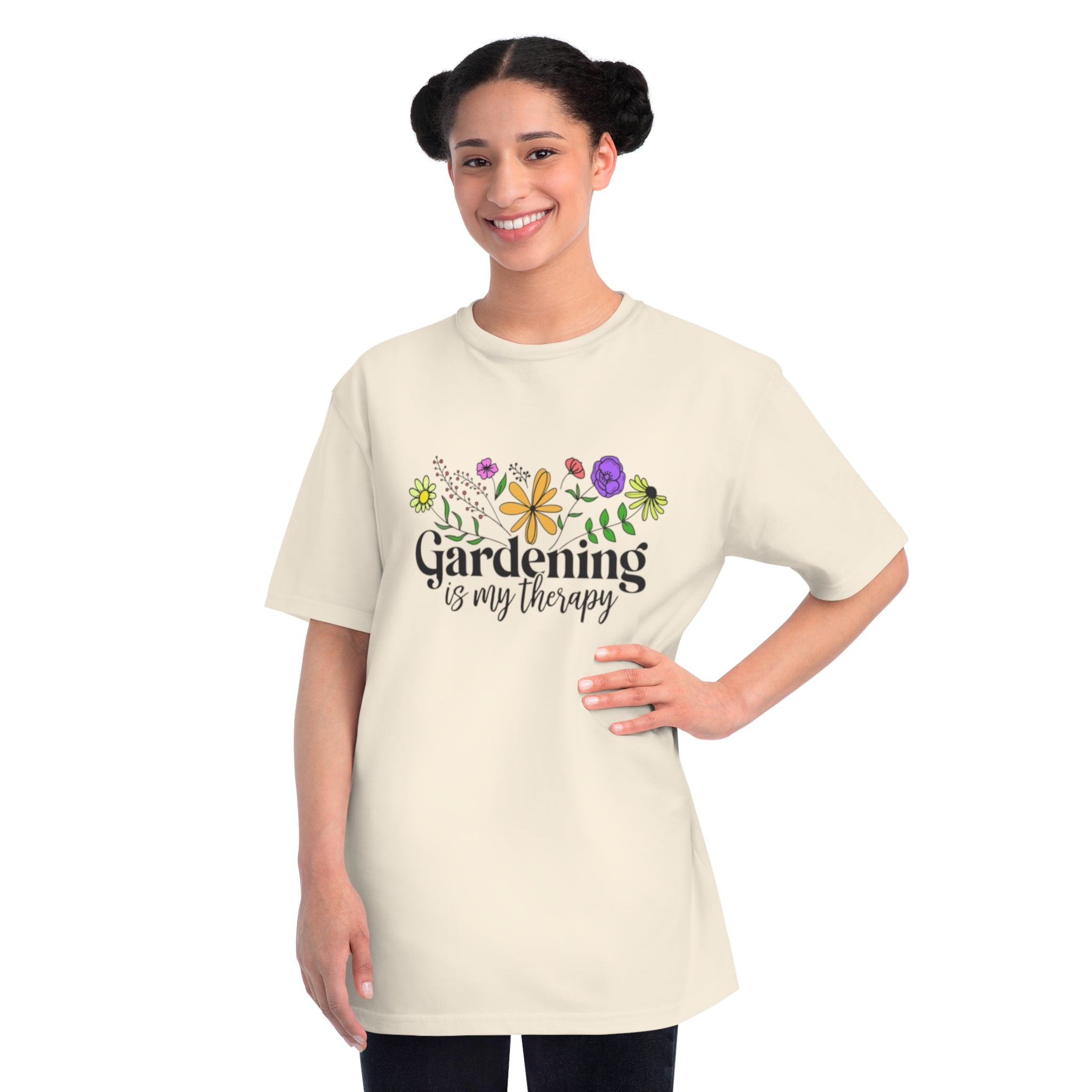 Gardening is My Therapy - Organic T-Shirt