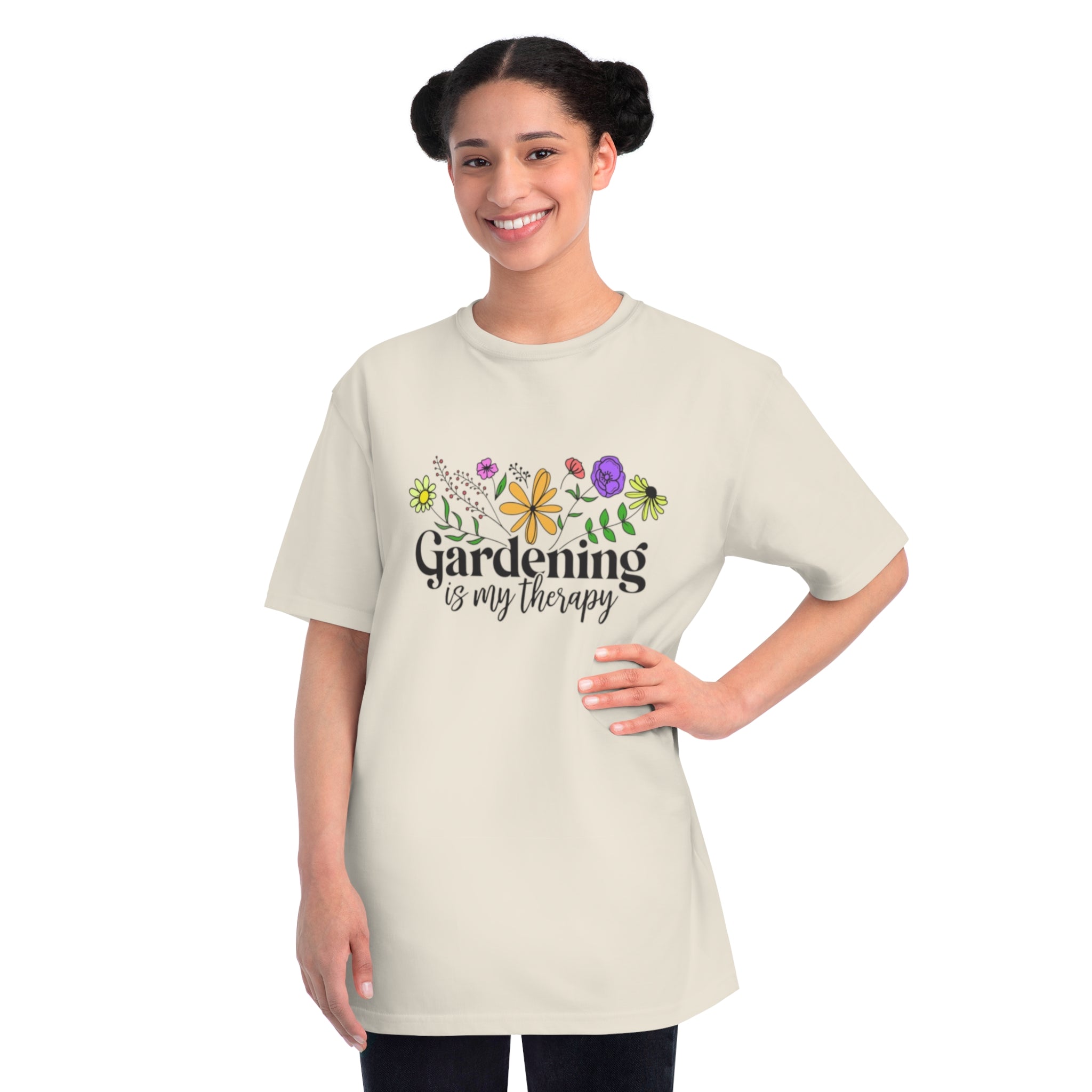 Gardening is My Therapy - Organic T-Shirt